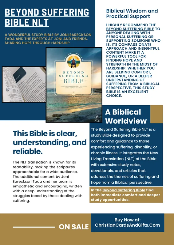 Beyond Suffering Bible - Book Review