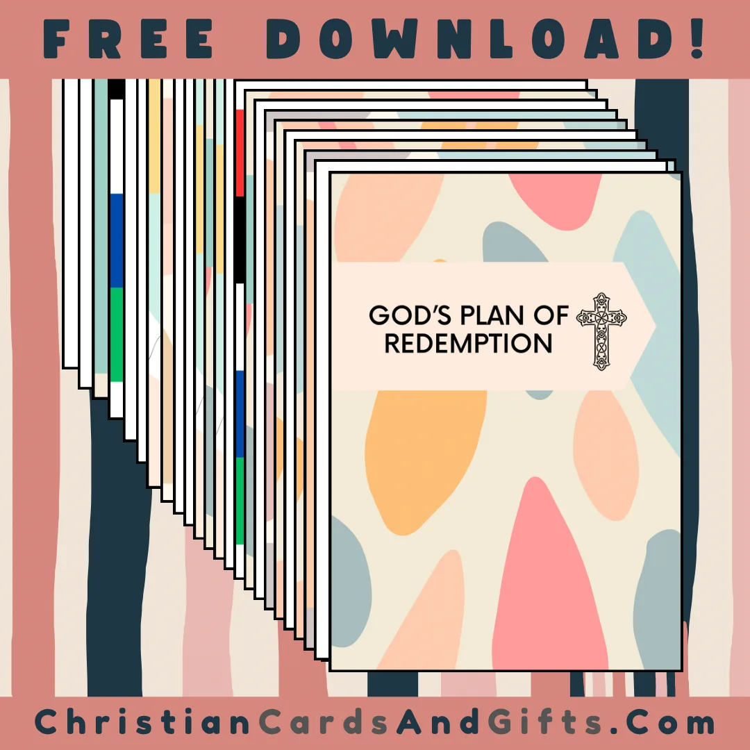 God's Plan of Redemption Free Workbook Download