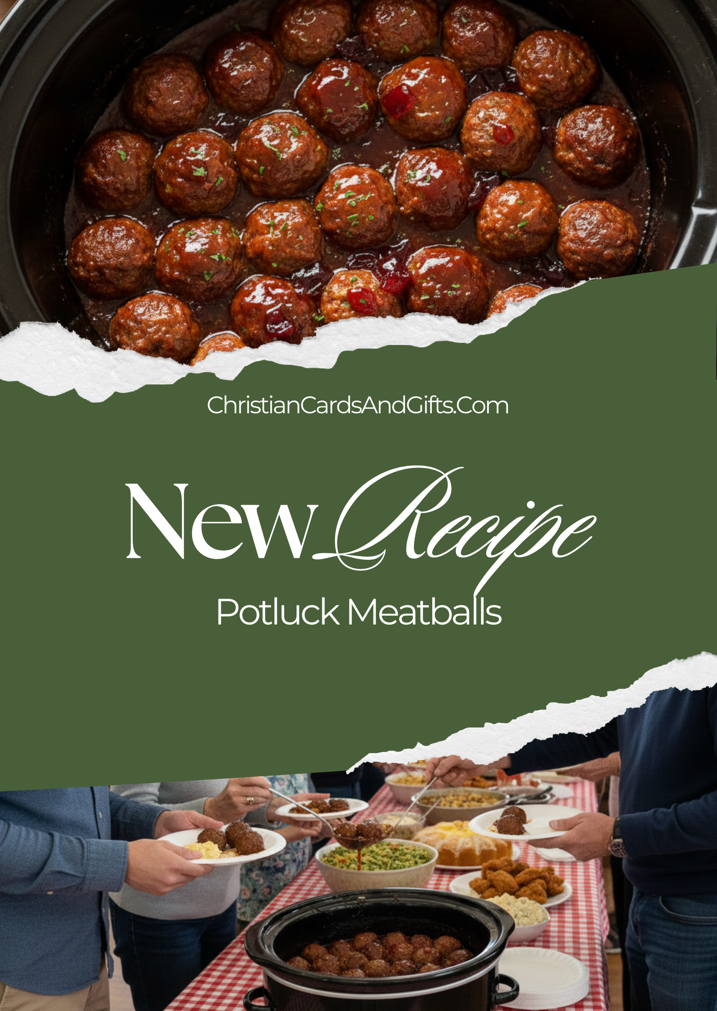 Recipe for Potluck Meatballs