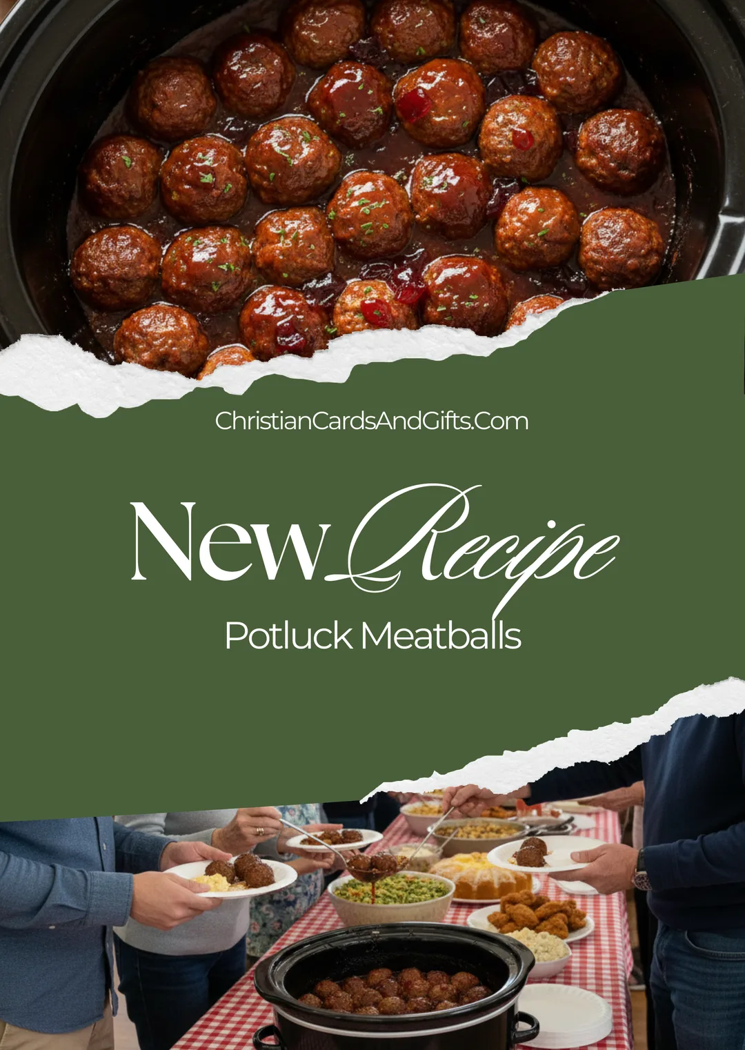 Recipe for Potluck Meatballs