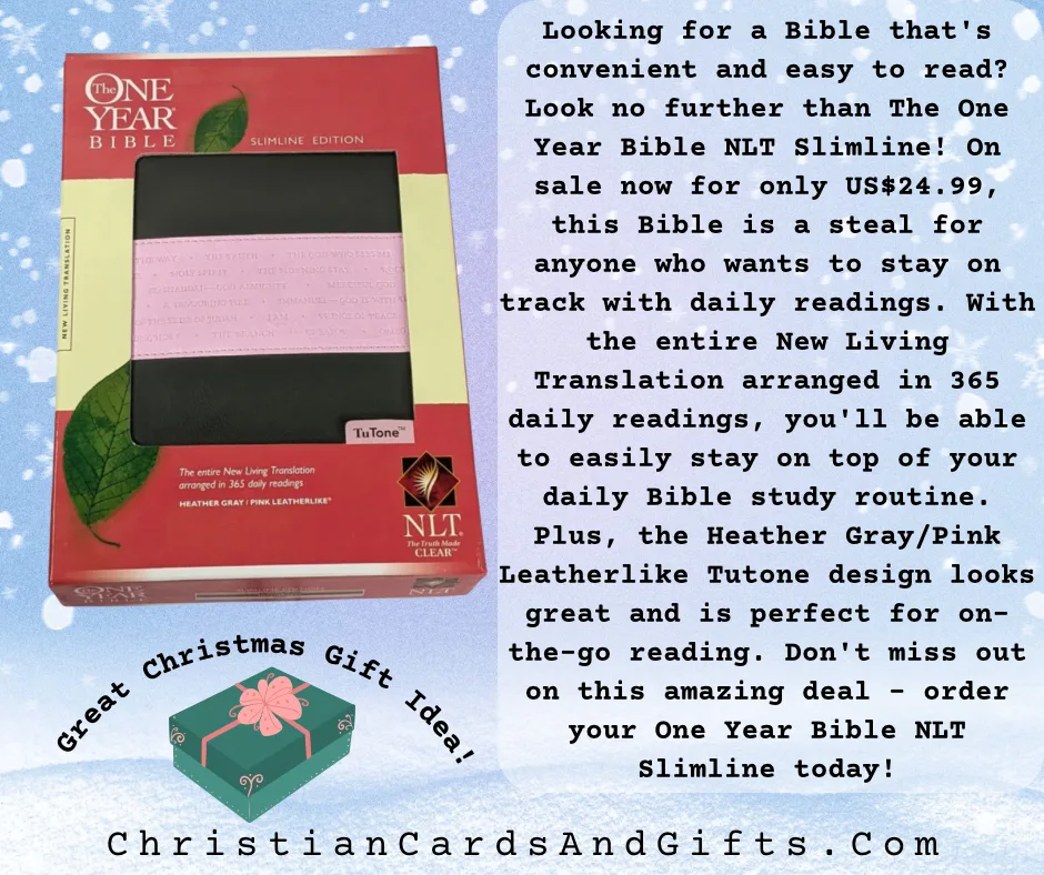The One Year Bible NLT