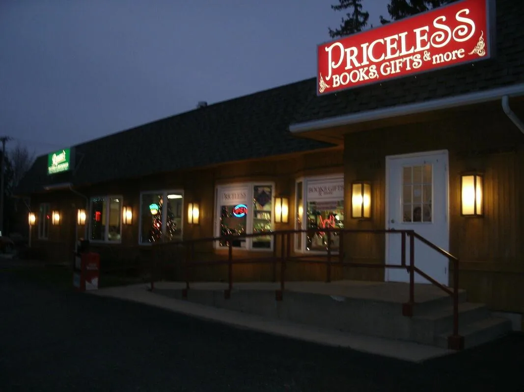 A Christian gift store with faith-based items.