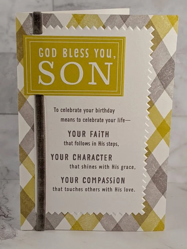 Shop the Son Birthday Christian Greeting Cards Category