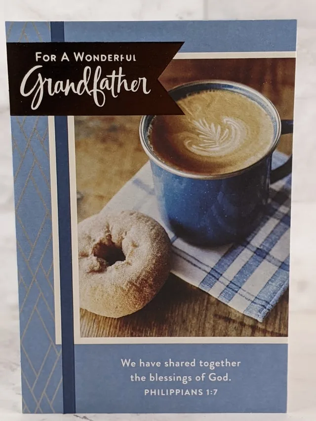 Shop the Christian Birthday Greeting Cards for Grandpa Category