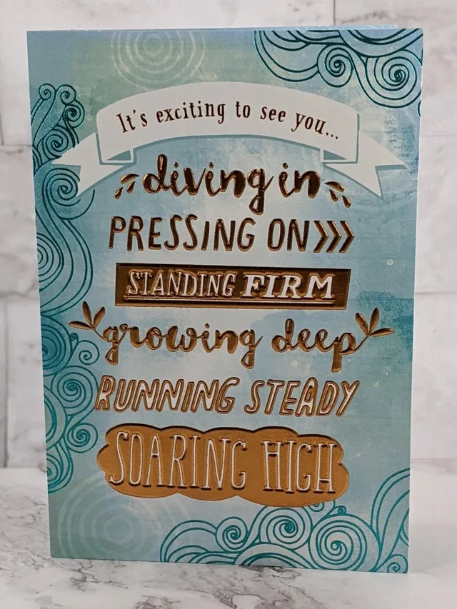Shop the Baptism Christian Greeting Cards Category