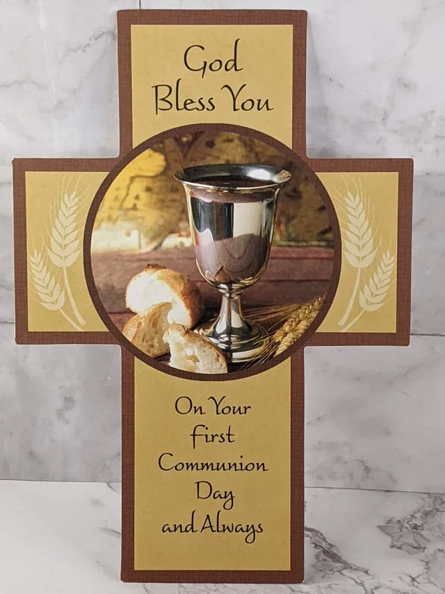 Shop the First Communion Christian Greeting Cards Category for Religious Communion Cards