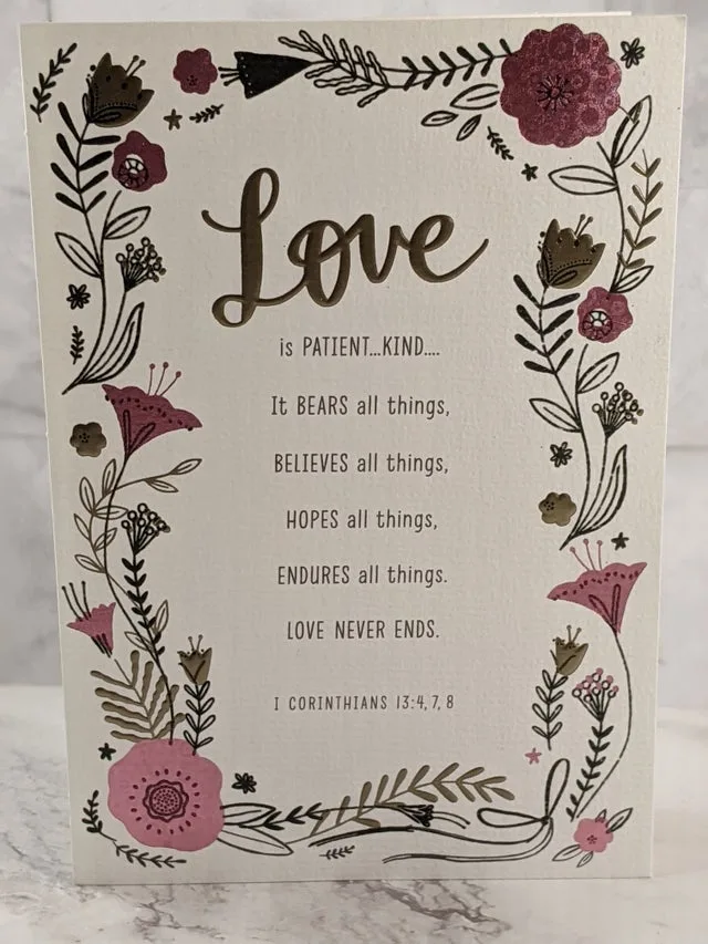 Shop the Chistian Wedding Greeting Cards Category