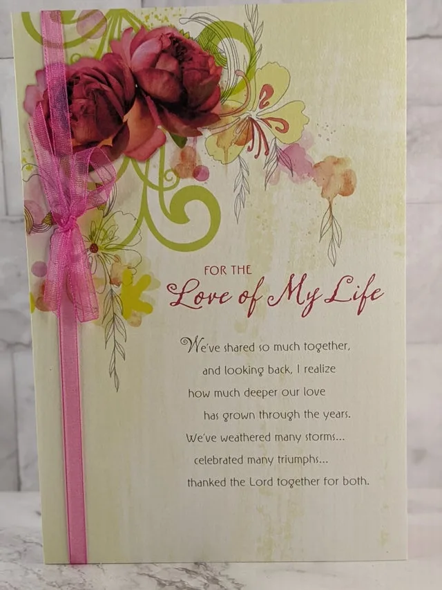 Shop the Christian Anniversary Greeting Cards for Wife Category
