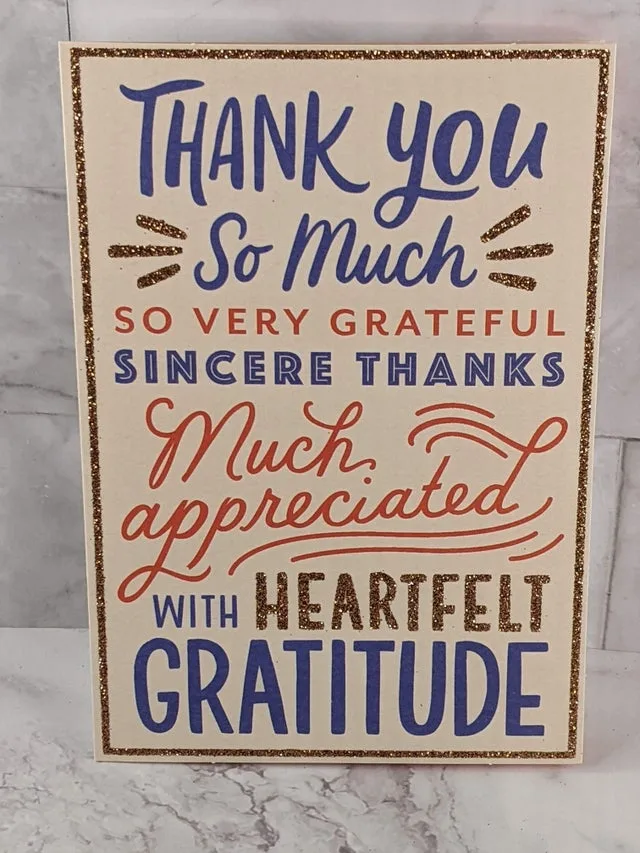 Shop the Christian Thank You Greeting Cards Category