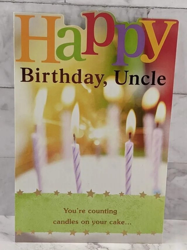Shop the Uncle Birthday Christian Greeting Cards Category
