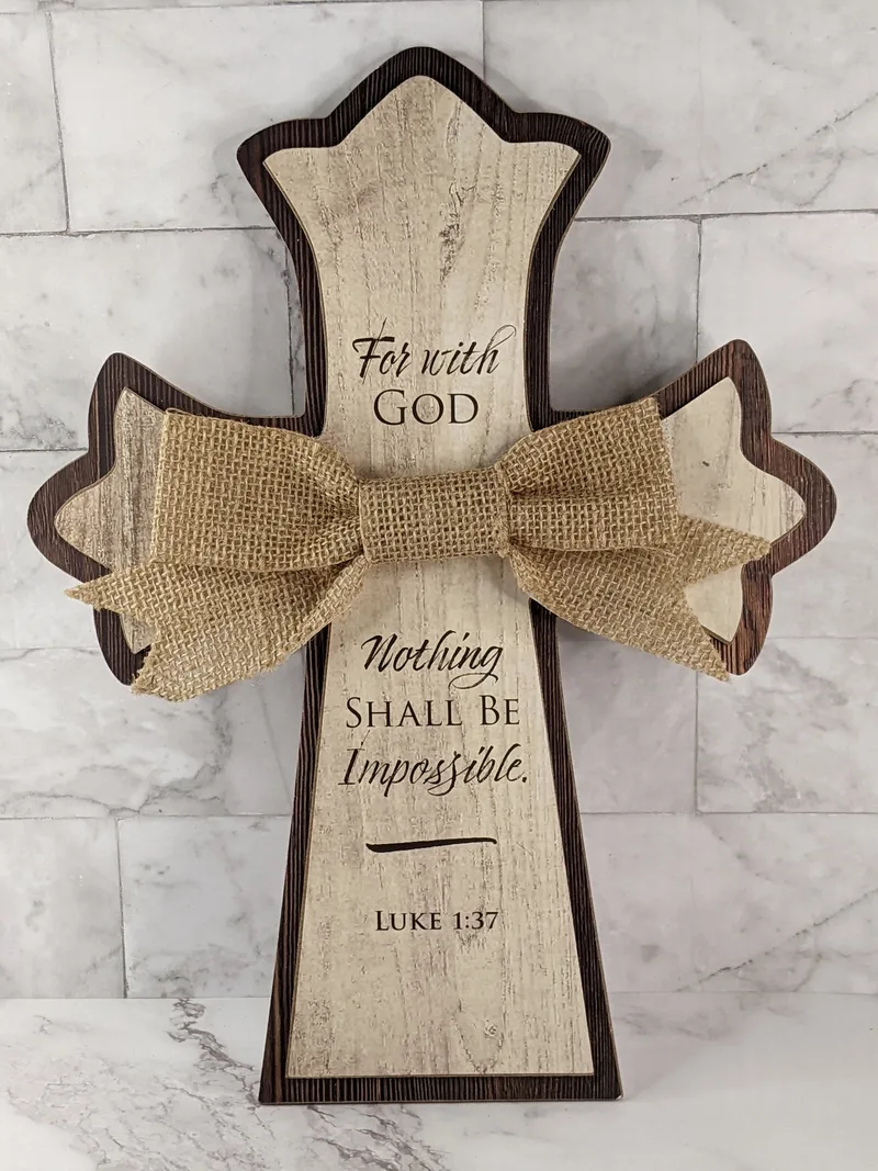 Nothing Shall Be Impossible Cross