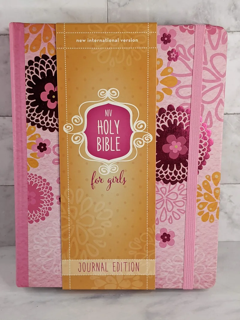 NIV Pink Journal Bible For Girls