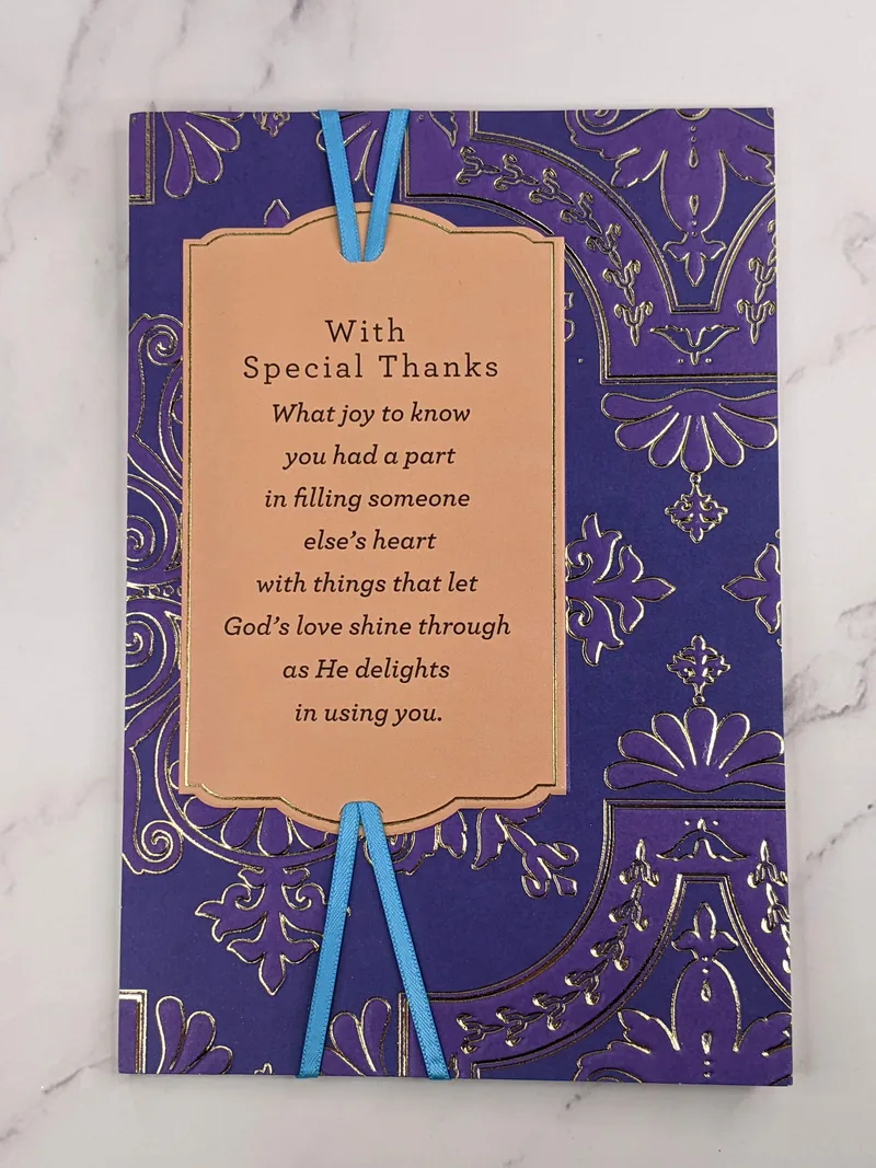 Blessing of Kindness Thank You Card