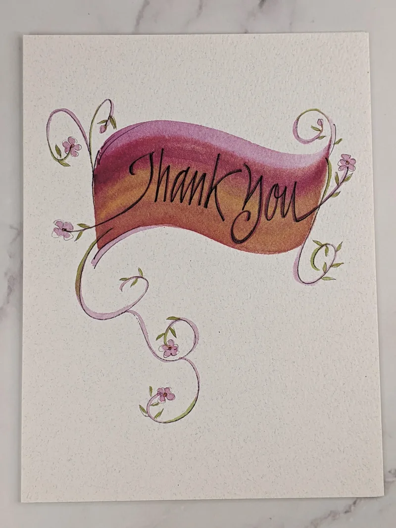 Thank You Card
