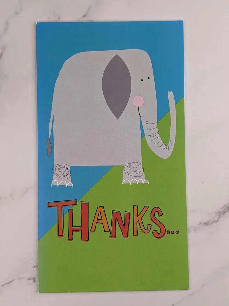 Thanks A Ton Card