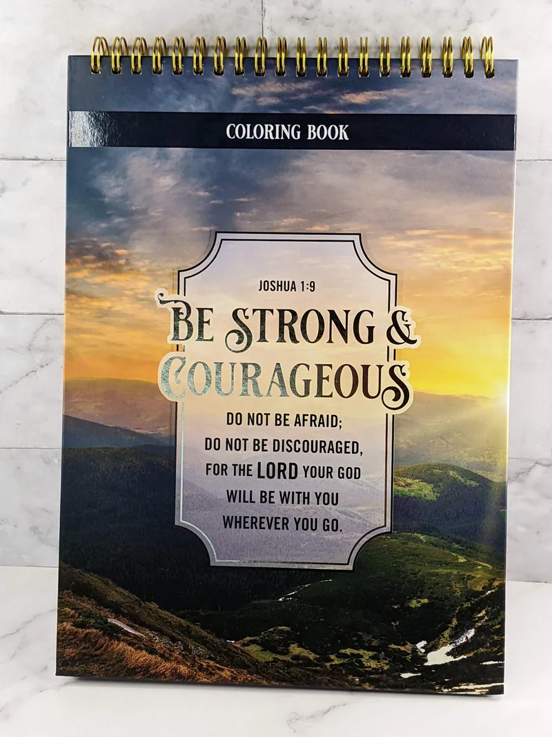 Be Courageous Coloring Book