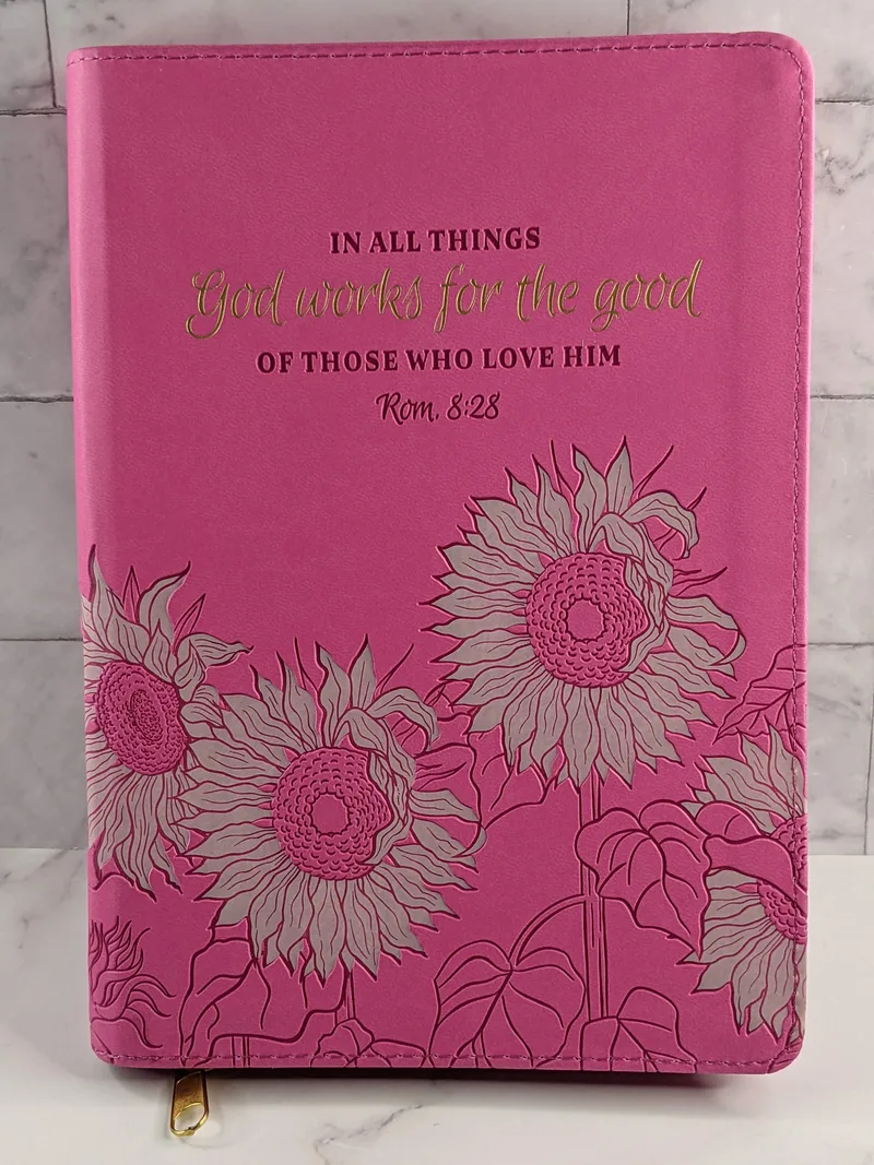 For The Good - Zippered Journal