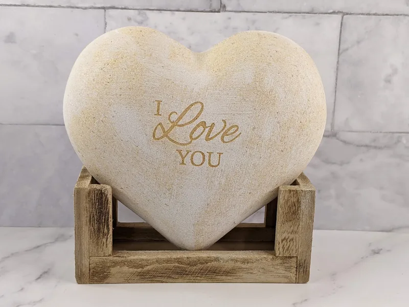I Love You 3D Heart