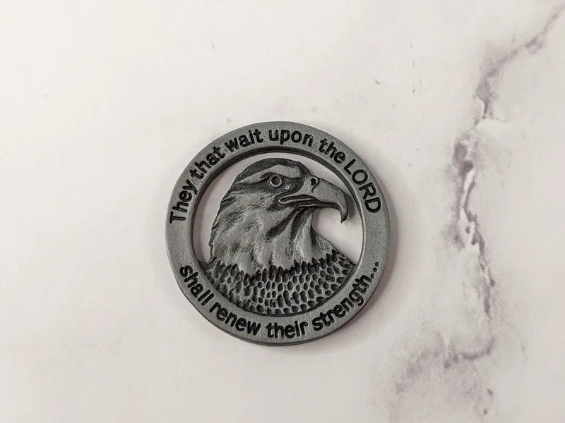 Wings of Eagles Faith Token