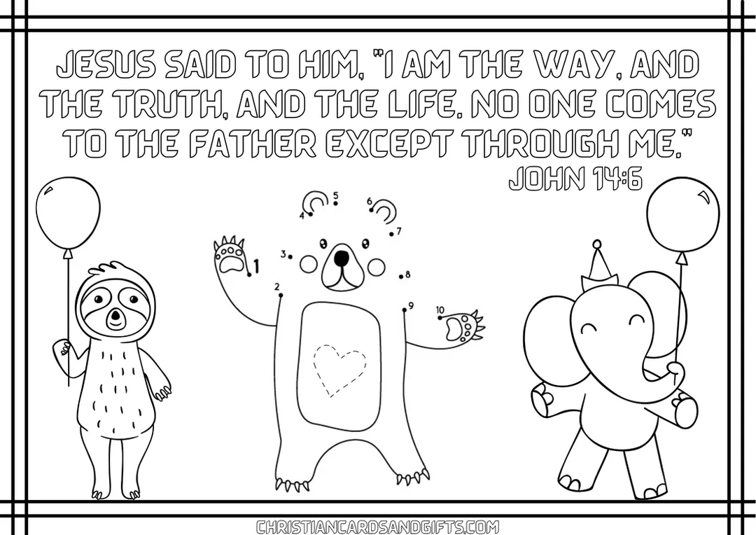 Print and Color Scripture Pages